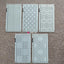 Silver Reed SK 155 Blank PUNCH CARDS