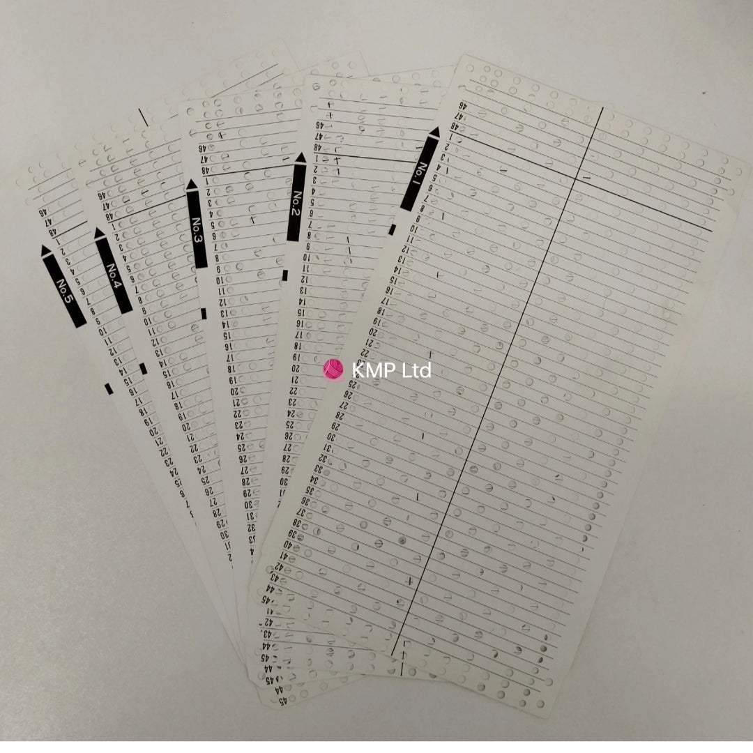 Silver Reed SK 155 Chunky Original PUNCHCARDS Main image