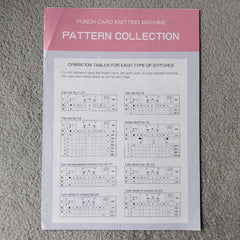 Silver Reed SK -280 PATTERN COLLECTION LEAFLET
