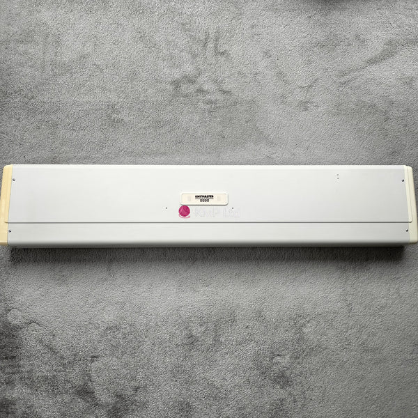 Silver Reed SK 890 Chunky Electronic Knitting Machine TOP COVER, used, with visible signs of wear like yellowing on the side edges.