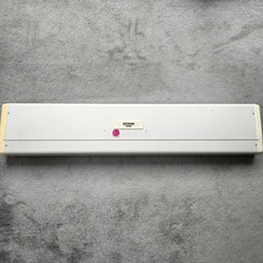 Silver Reed SK 890 Chunky Electronic Knitting Machine TOP COVER, used, with visible signs of wear like yellowing on the side edges.