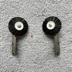 Silver Reed SK 890 Two black tuck brushes with silver metal parts, likely for electronic knitting machines.