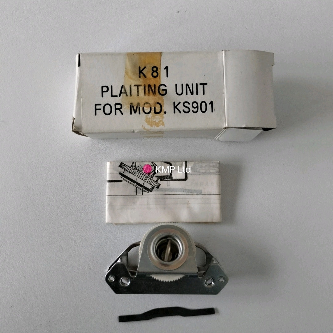 Plaiting unit for Mod. KS901 with packaging on a gray background Main image