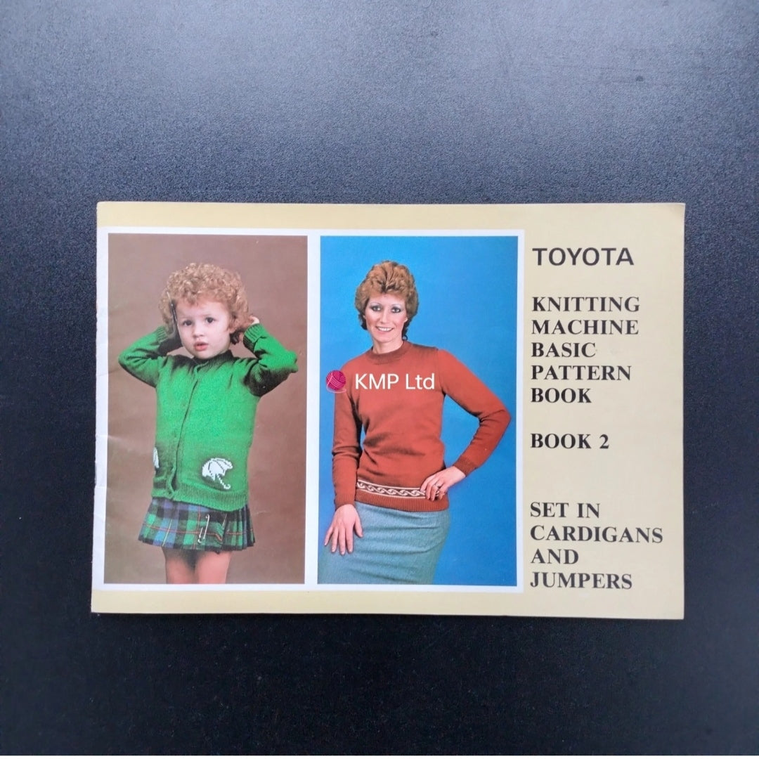 Toyota KNITTING MACHINE BASIC PATTERN BOOK Book 1 Main image