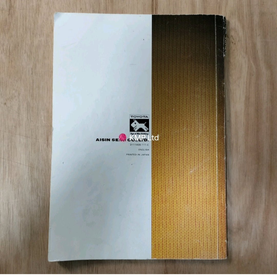 Toyota KS 901 Instruction Manual Secondary image