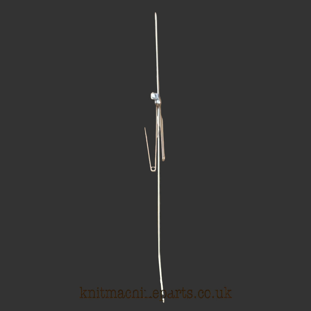 A used Toyota KS 901 knitting machine upper tension rod, showing signs of wear such as rust. Main image