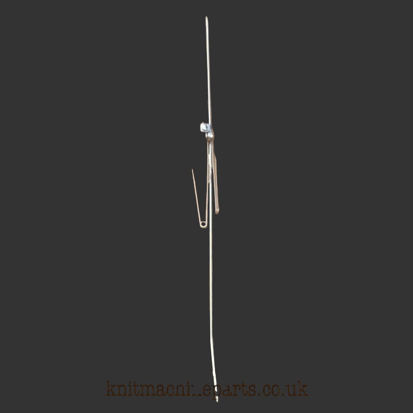 A used Toyota KS 901 knitting machine upper tension rod, showing signs of wear such as rust. Main image
