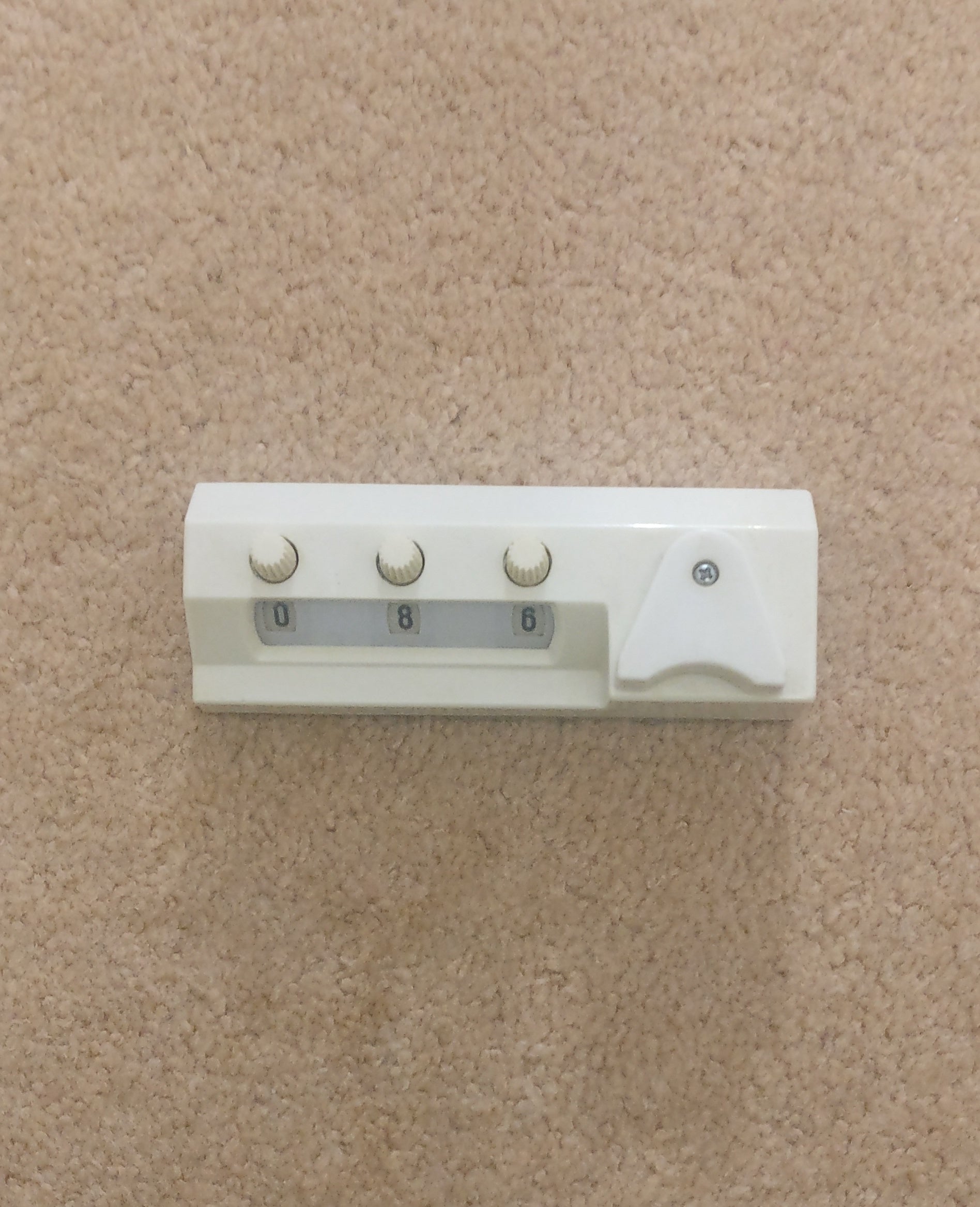 Knitmaster Mod. 323 Knitting Machine ROW COUNTER