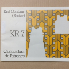 Knitmaster Knit Contour (Radar) KR 7 INSTRUCTIONS BOOK