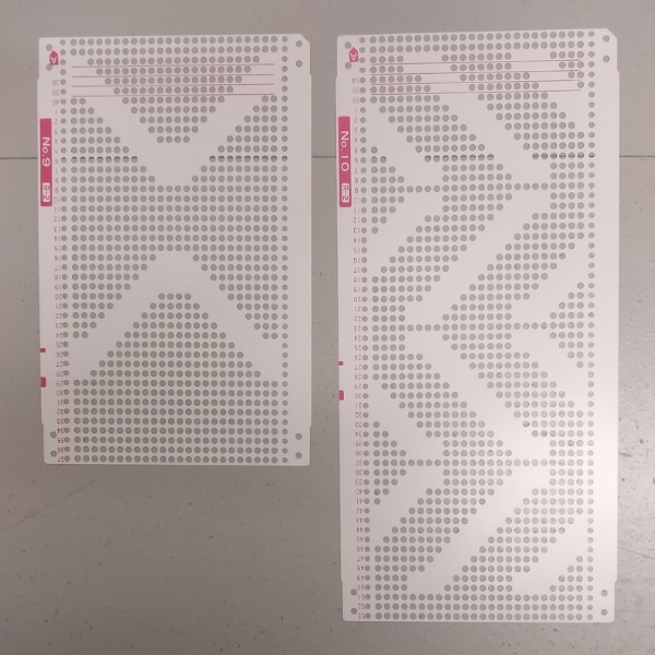 Knitmaster Ribber SRP60N PUNCHCARDS (x10)