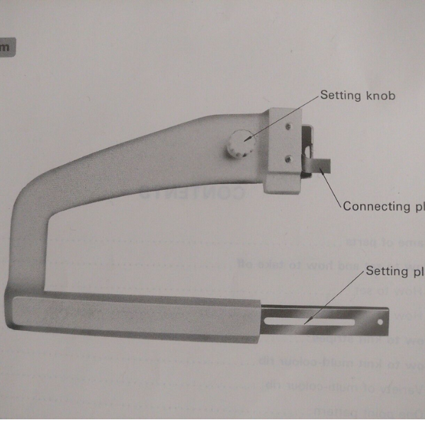 Brother KRC-830 Colour Changer SETTING ARM